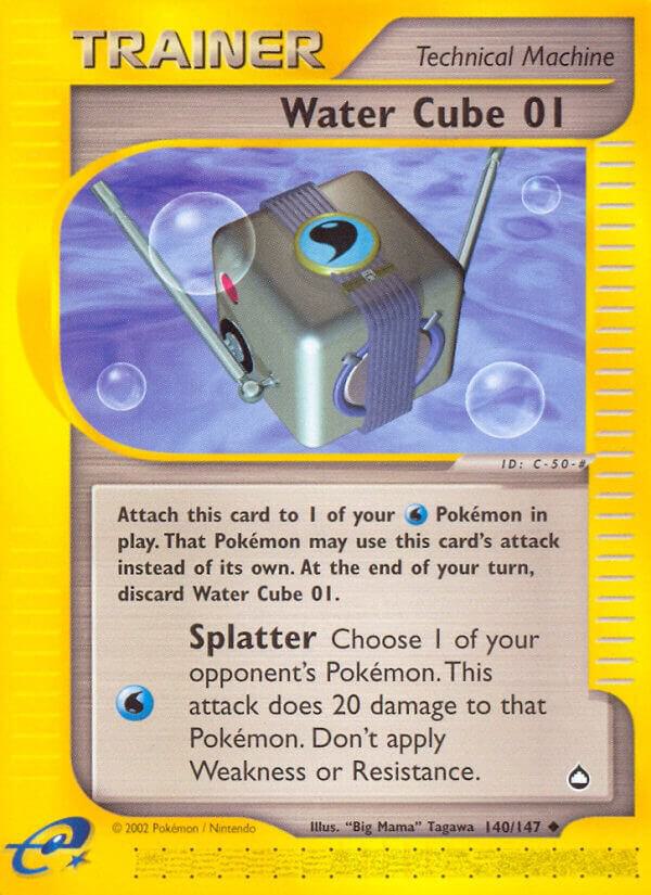 Pokemon Water Cube 01 140/147 Aquapolis