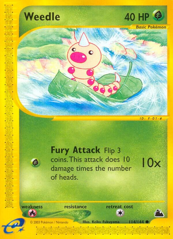 Pokemon Weedle 114/144 Skyridge