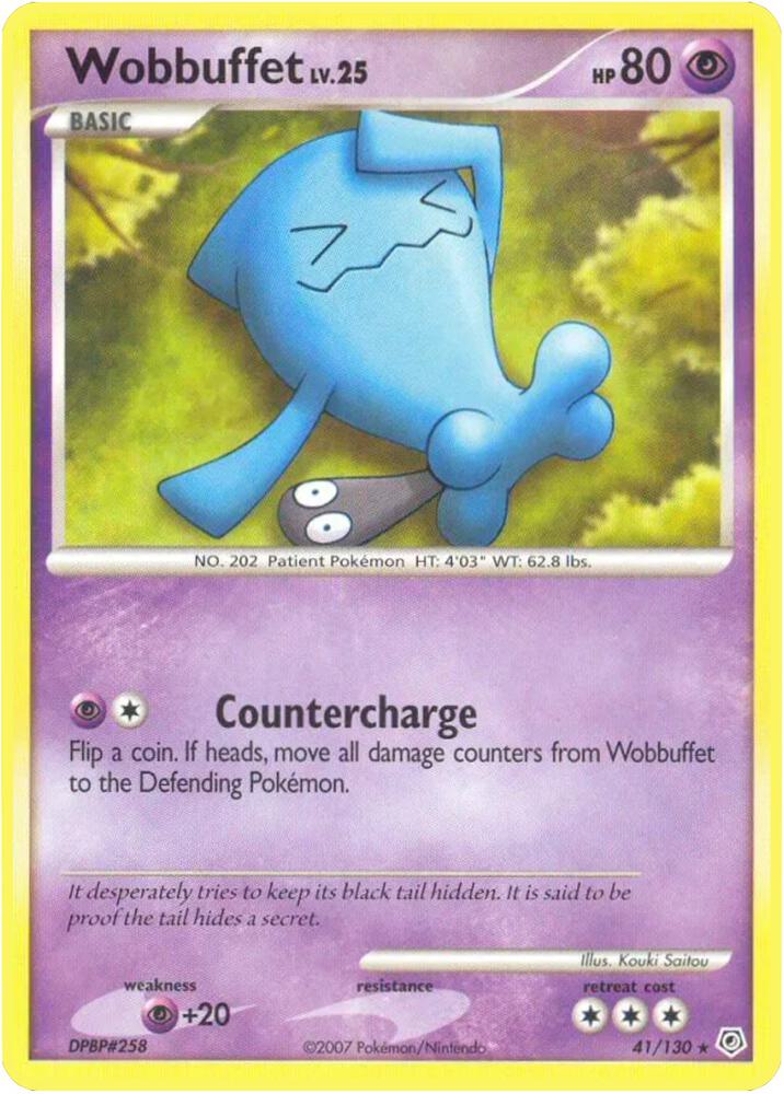 Pokemon Wobbuffet 41/130 Diamond & Pearl