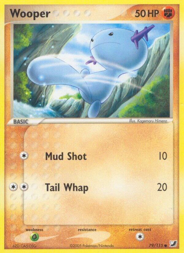 Pokemon Wooper 79/115 Unseen Forces