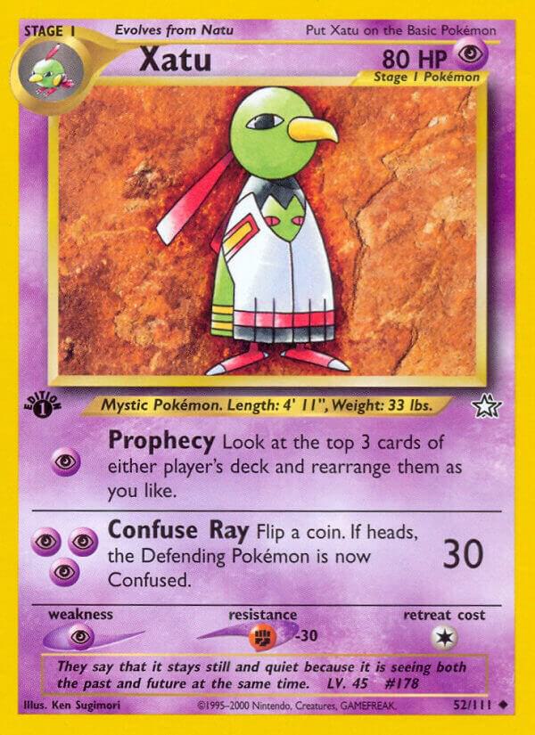 Pokemon Xatu # 52 Neo Genesis