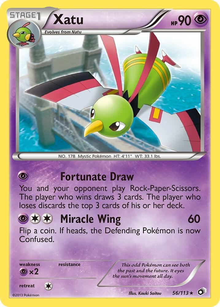Pokemon Xatu 56/113 Legendary Treasures