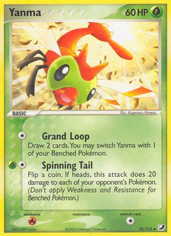 Pokemon Yanma 50/115 Unseen Forces