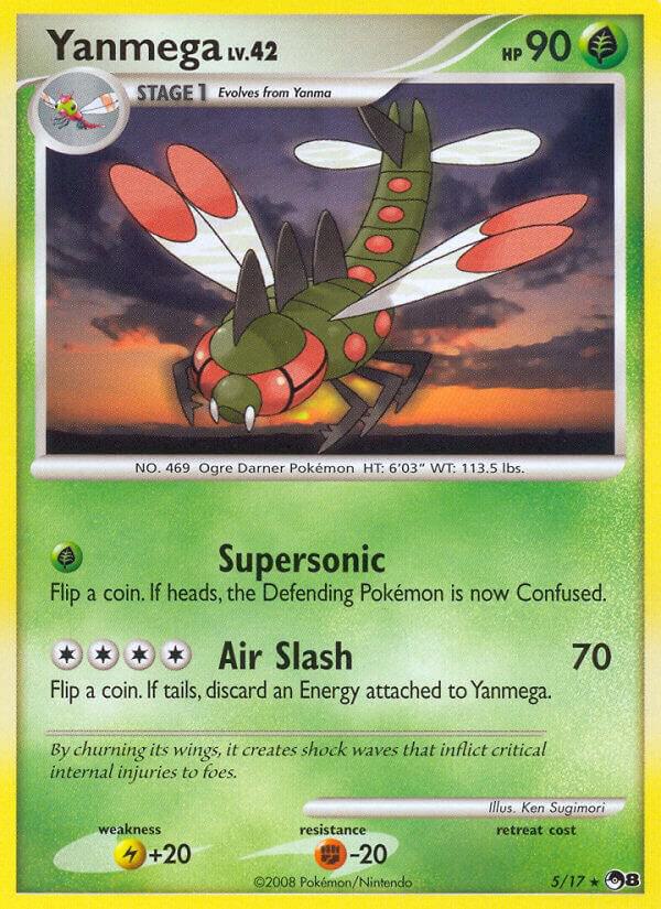 Pokemon Yanmega 5/17 POP Series 8