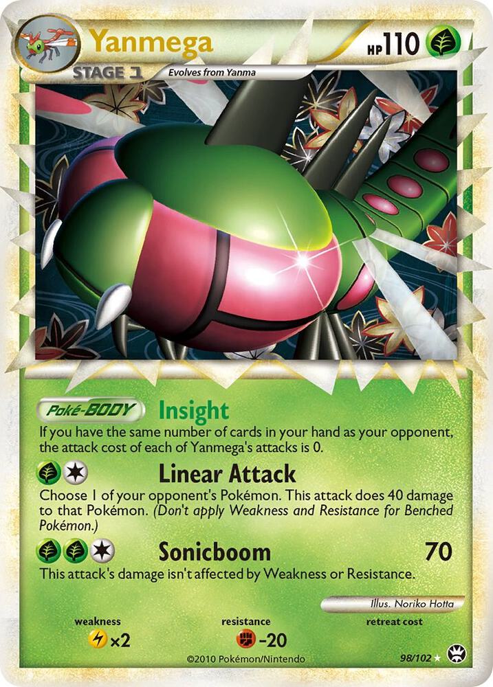 Pokemon Yanmega Prime 98/102 Triumphant