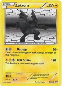 Pokemon Zekrom BW005 BW Black Star Promos