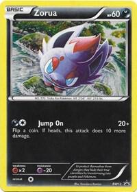 Pokemon Zorua BW12 BW Black Star Promos