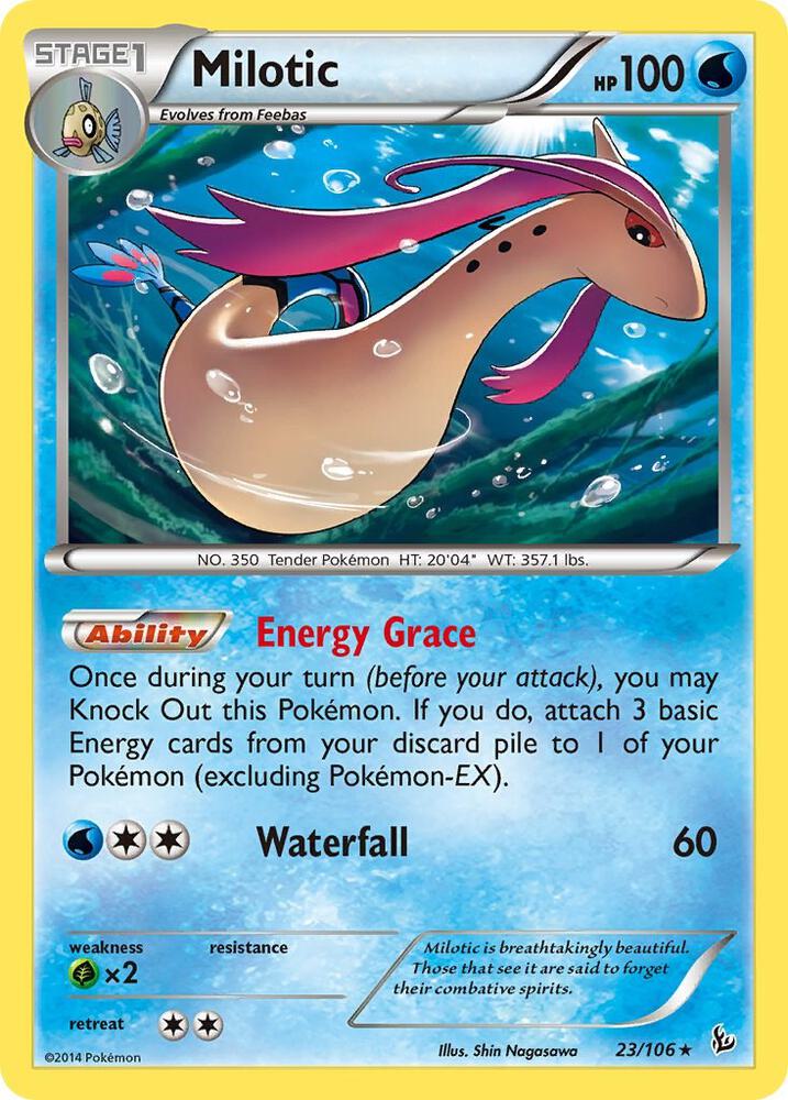 Pokemon Milotic 23/106 Flashfire