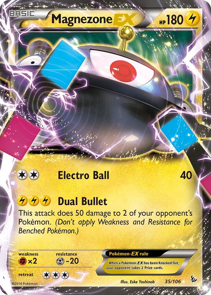 Pokemon Magnezone EX 35/106 Flashfire