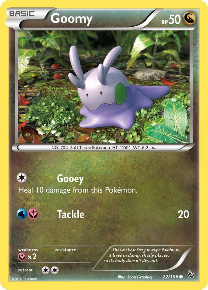 Pokemon Goomy 72/106 Flashfire