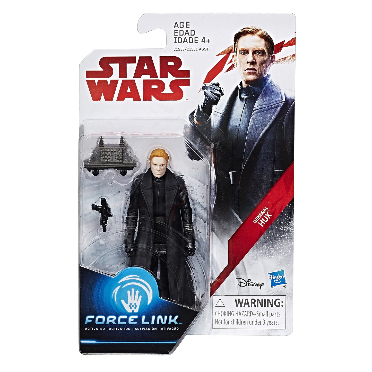 Hasbro Star Wars Force Link General Hux 4 Inch Action Figure