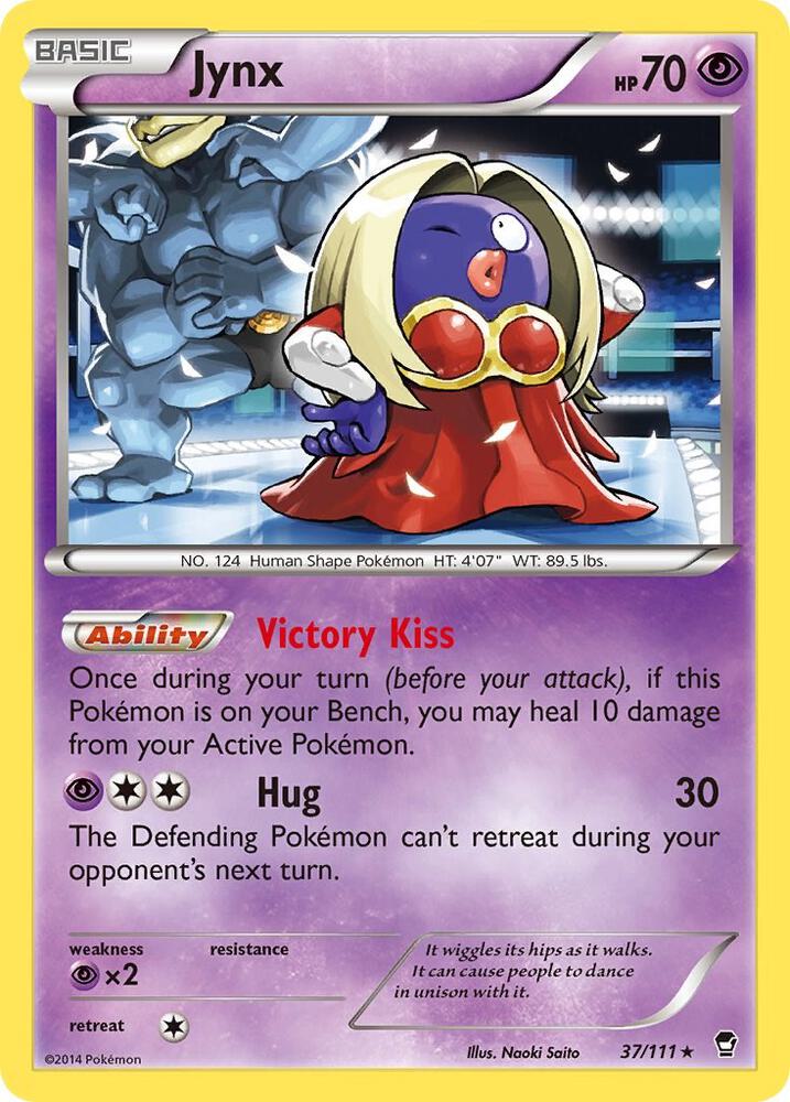 Pokemon Jynx 37/111 Furious Fists