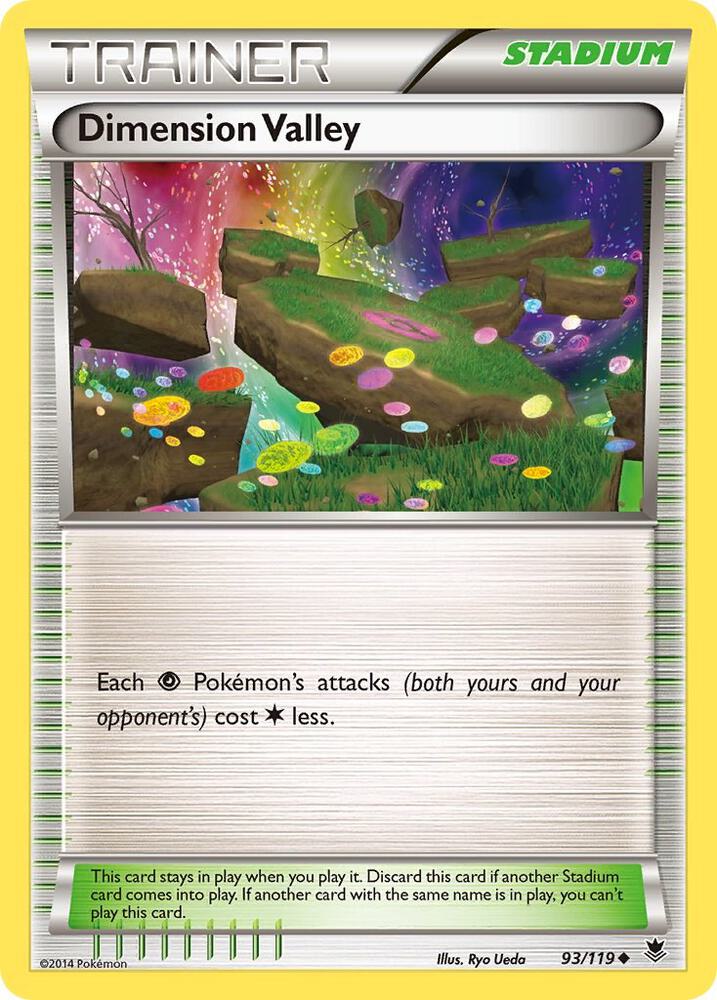 Pokemon Dimension Valley 93/119 Phantom Forces