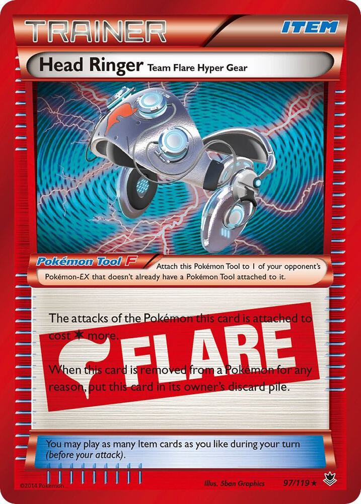 Pokemon Head Ringer 97/119 Phantom Forces