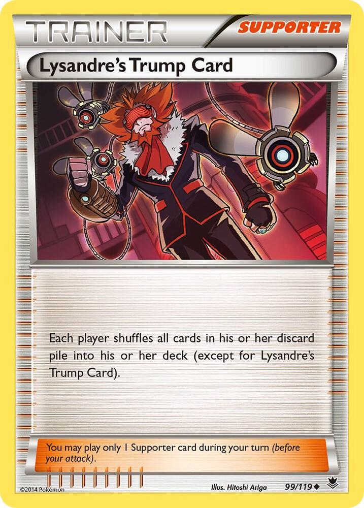 Pokemon Lysandre's Trump Card 99/119 Phantom Forces