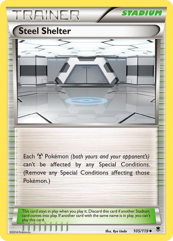Pokemon Steel Shelter 105/119 Phantom Forces
