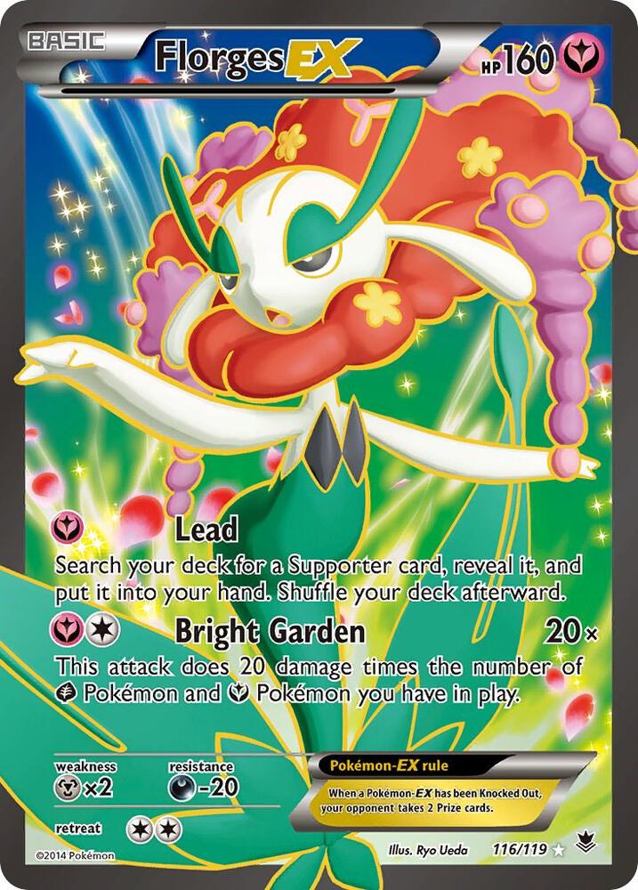 Pokemon Florges EX 116/119 Phantom Forces