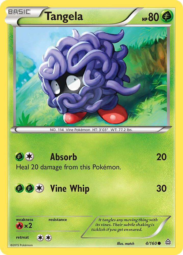Pokemon Tangela 4/160 Primal Clash