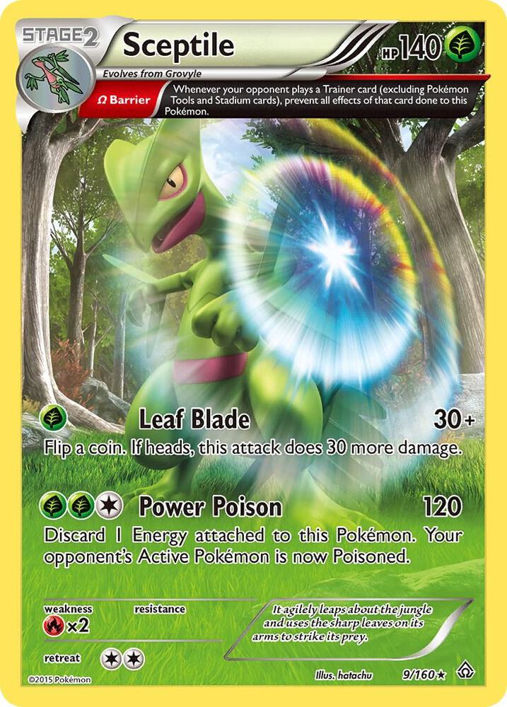 Pokemon Sceptile 9/160 Primal Clash