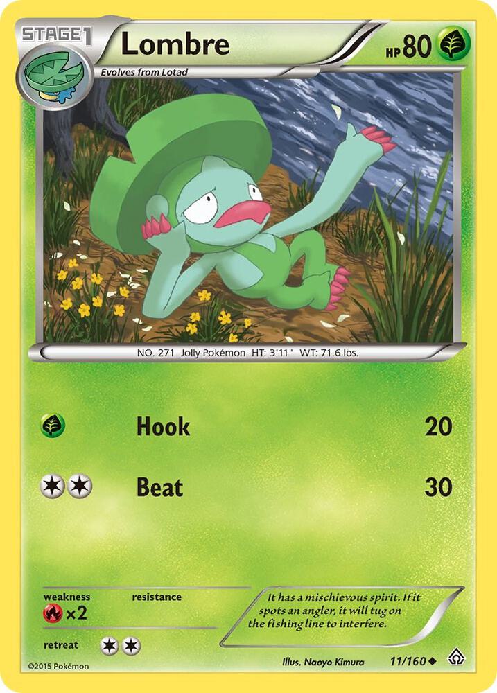 Pokemon Lombre 11/160 Primal Clash