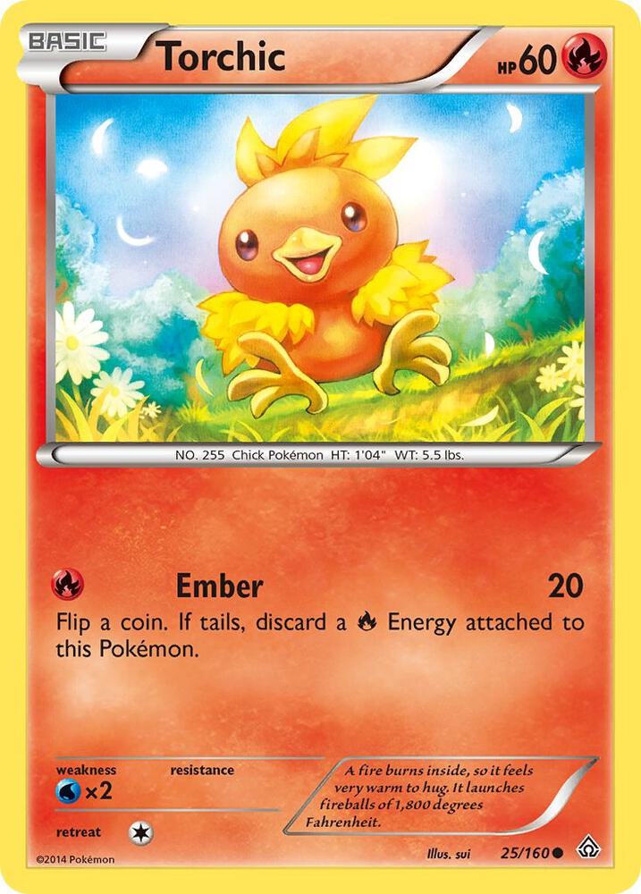 Pokemon Torchic 25/160 Primal Clash