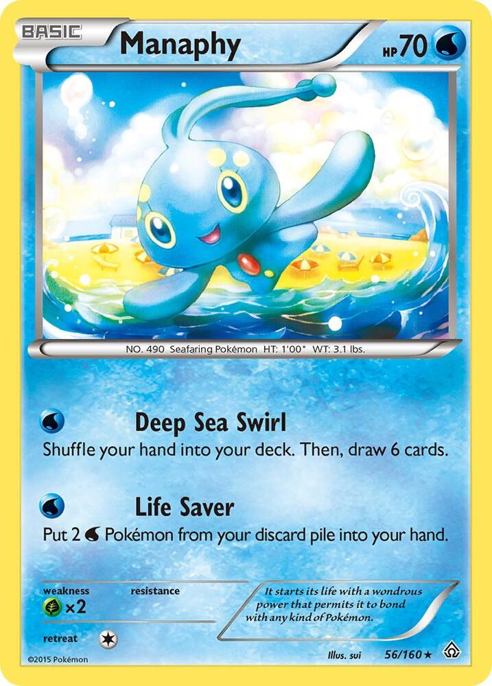 Pokemon Manaphy 56/160 Primal Clash