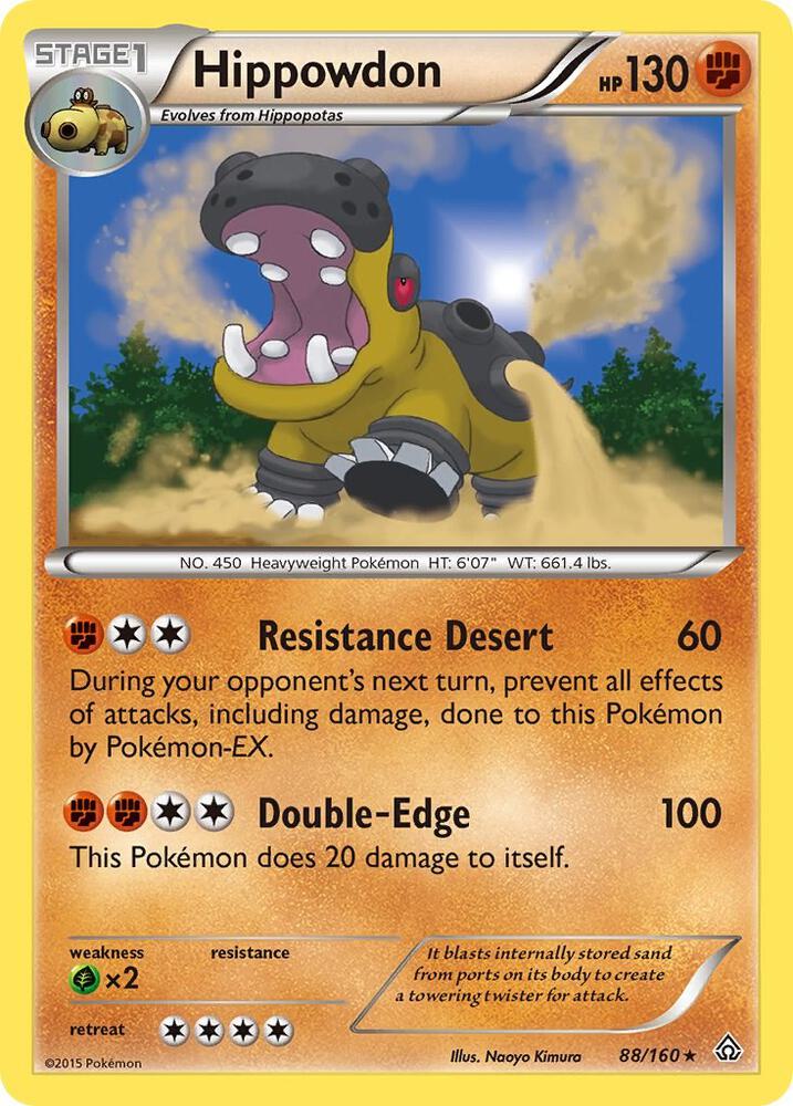 Pokemon Hippowdon 88/160 Primal Clash