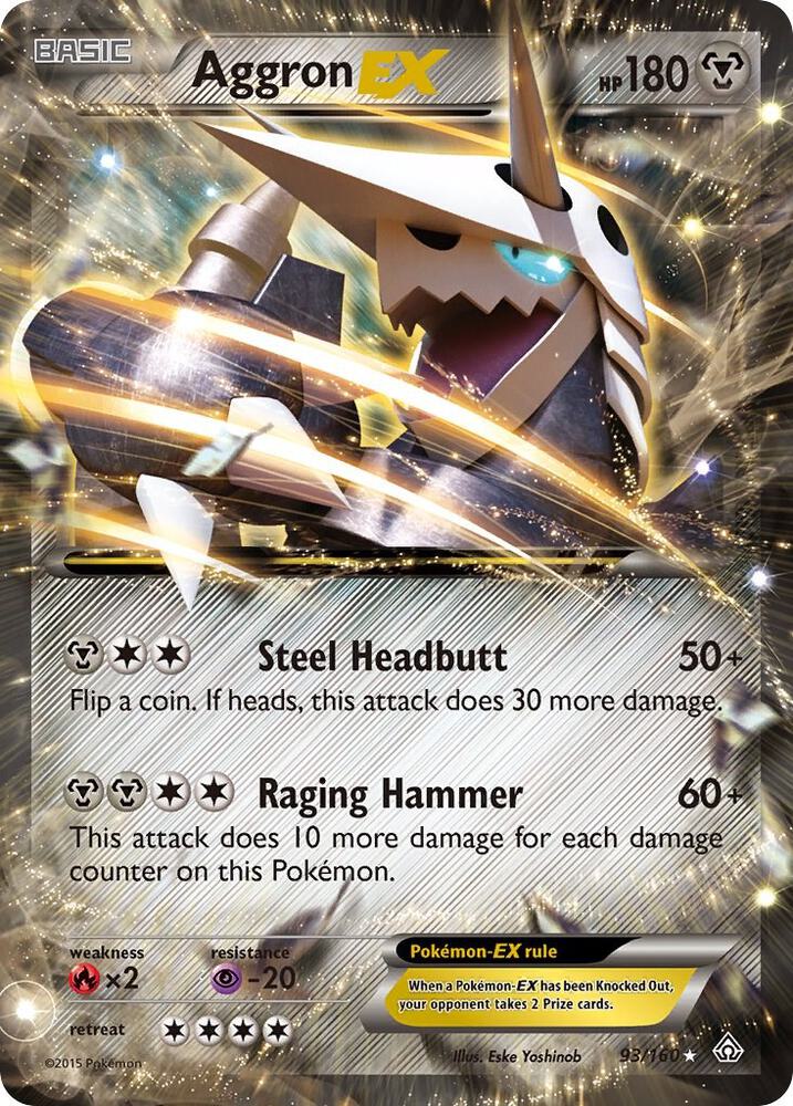Pokemon Aggron EX 93/160 Primal Clash