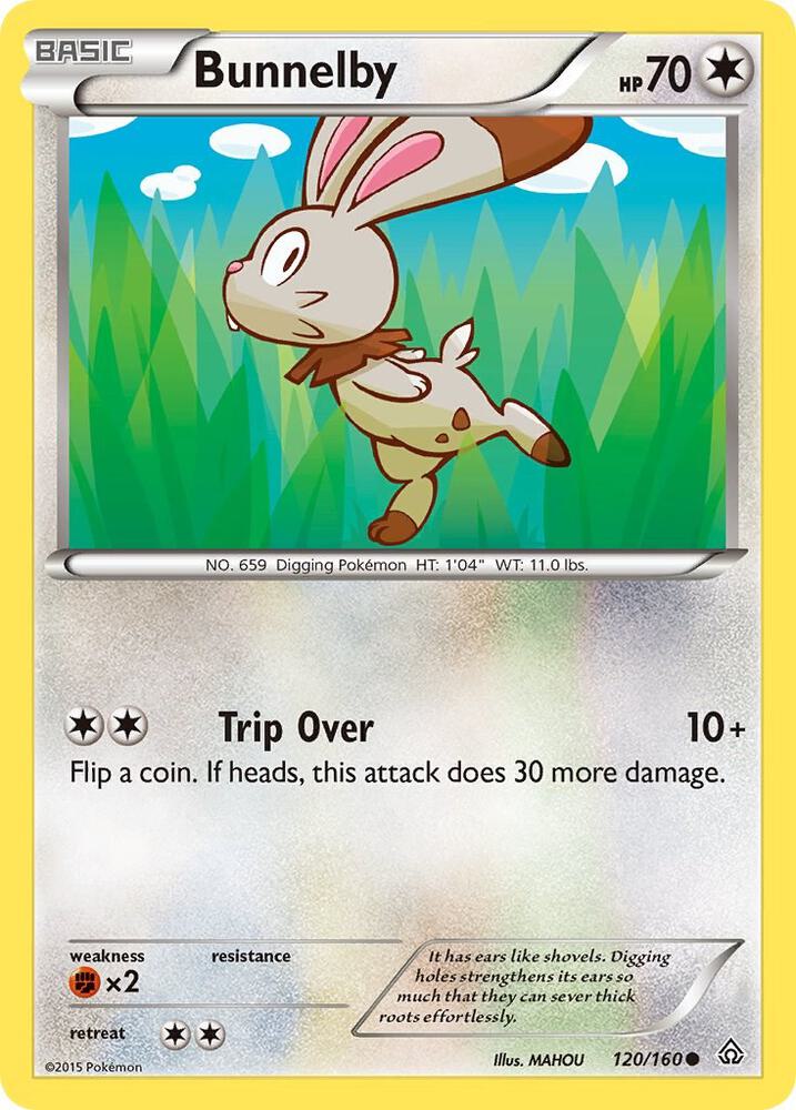 Pokemon Bunnelby 120/160 Primal Clash