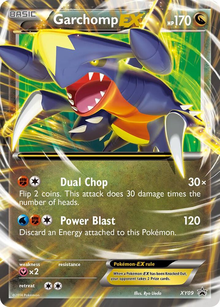 Pokemon Garchomp EX XY09 XY Black Star Promos