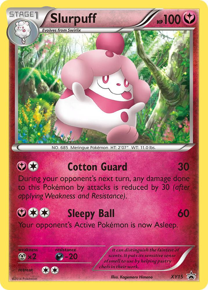Pokemon Slurpuff XY15 XY Black Star Promos