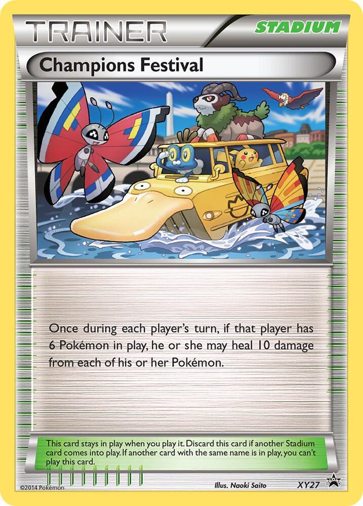 Pokemon Champions Festival XY27 XY Black Star Promos