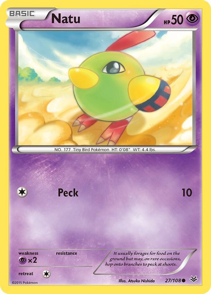 Pokemon Natu 27/108 Roaring Skies