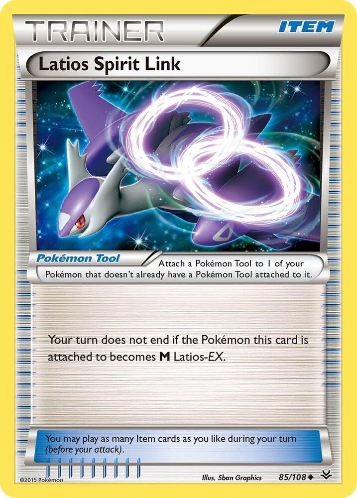 Pokemon Latios Spirit Link 85/108 Roaring Skies