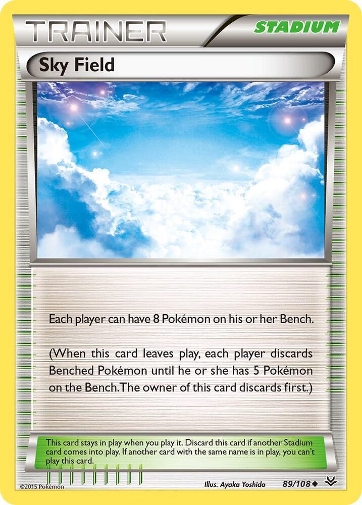Pokemon Sky Field 89/108 Roaring Skies