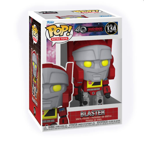 Funko Pop! Retro Toys Transformers 40 Year Anniversary Blaster #134