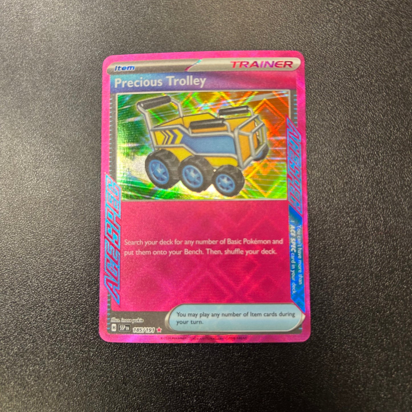 Pokemon TCG Precious Trolley (185/191)