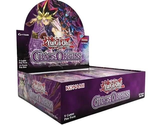Yu-Gi-Oh Chaos origin Booster Box