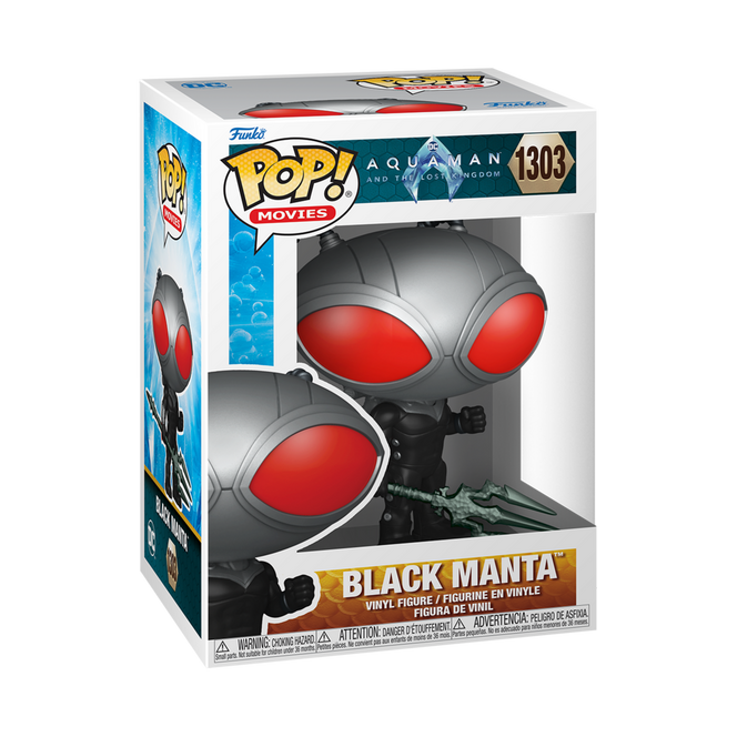 Funko Pop! Movies DC Aquaman And The Lost Kingdom Black Manta #1303