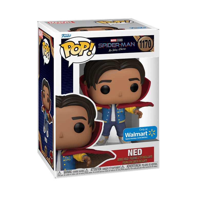 Funko Pop! Movies Marvel Spider Man No Way Home Ned #1170 Walmart Exclusive