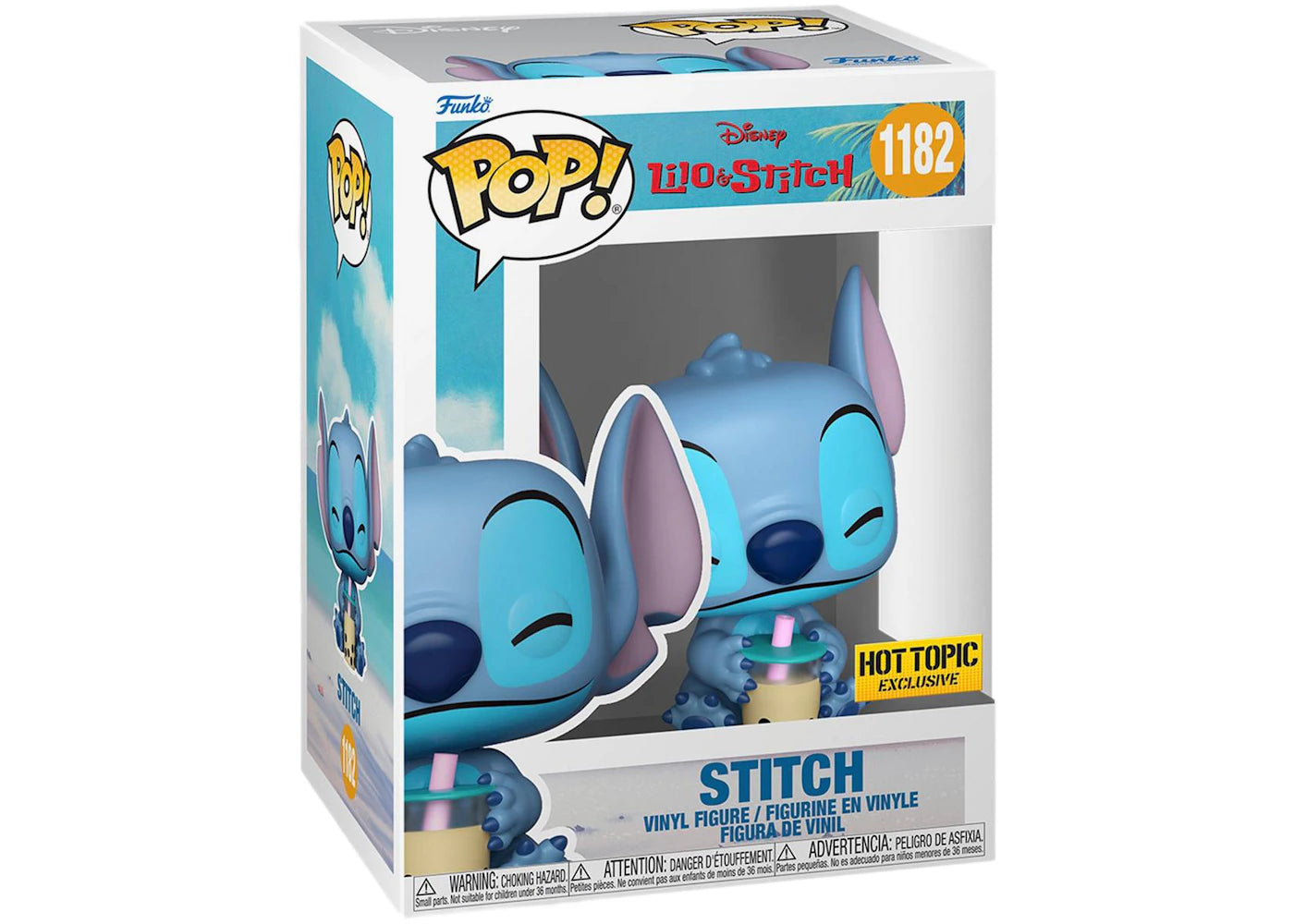 Funko Pop! Disney Lilo And Stitch Stitch #1182 Hot Topic Exclusive