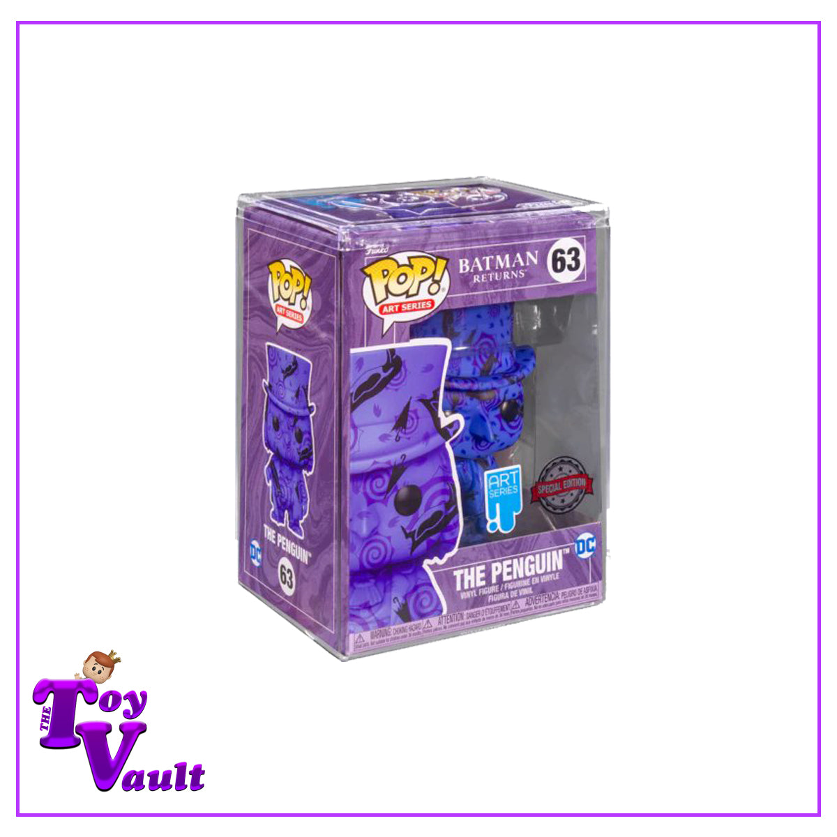 Funko Pop! DC Heroes Batman Returns - The Penguin #63 Art Series Target Con Exclusive