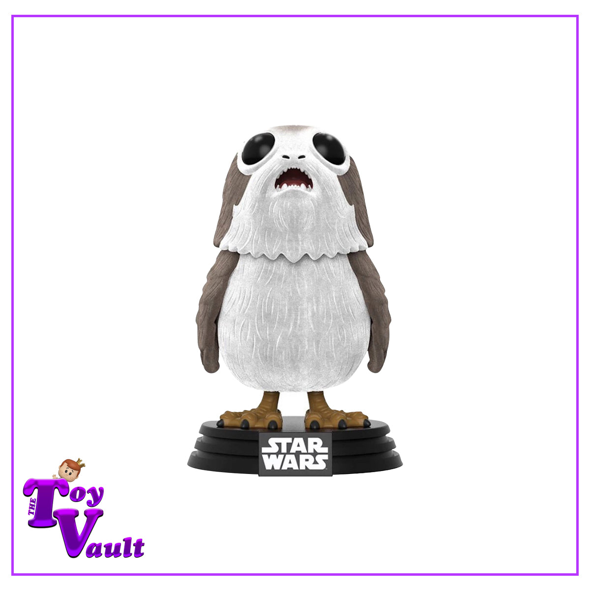Funko Pop! Star Wars - Porg #198 Flocked Chase Hot Topic Exclusive