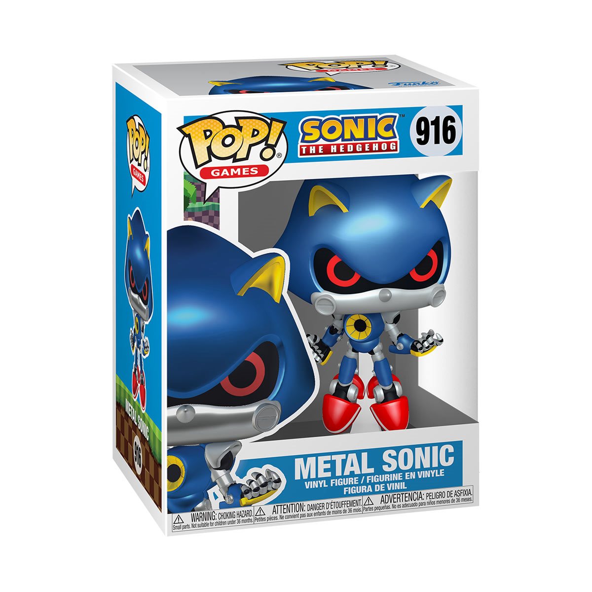 Funko Pop! Games Sonic The Hedgehog Metal Sonic #916