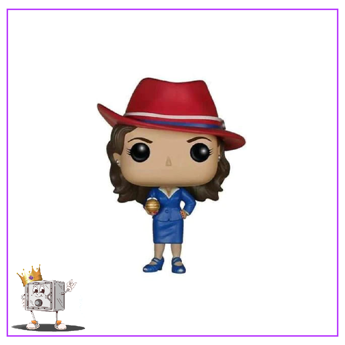 Funko Pop! Marvel Agent Carter - Agent Carter Holding Bomb #102 Hot Topic Exclusive