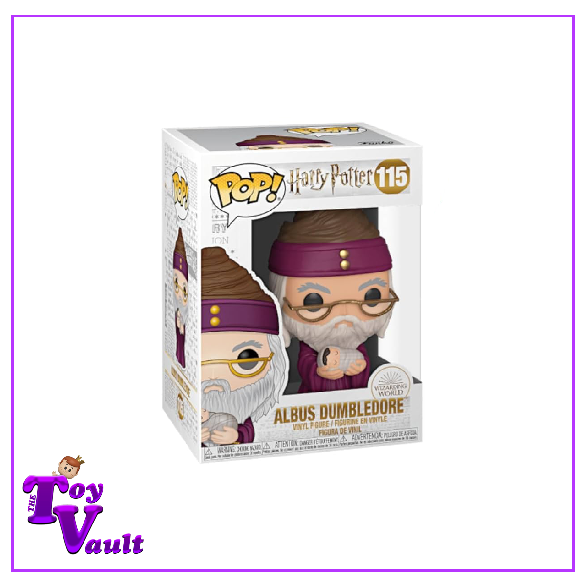 Funko Pop! Movies Harry Potter - Albus Dumbledore with Baby Harry #115