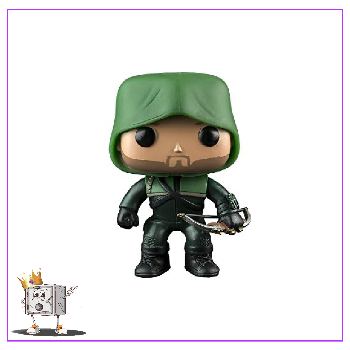 Funko Pop! DC Heroes Arrow - The Arrow (Unmasked) #208 2015 SDCC Shared Exclusive