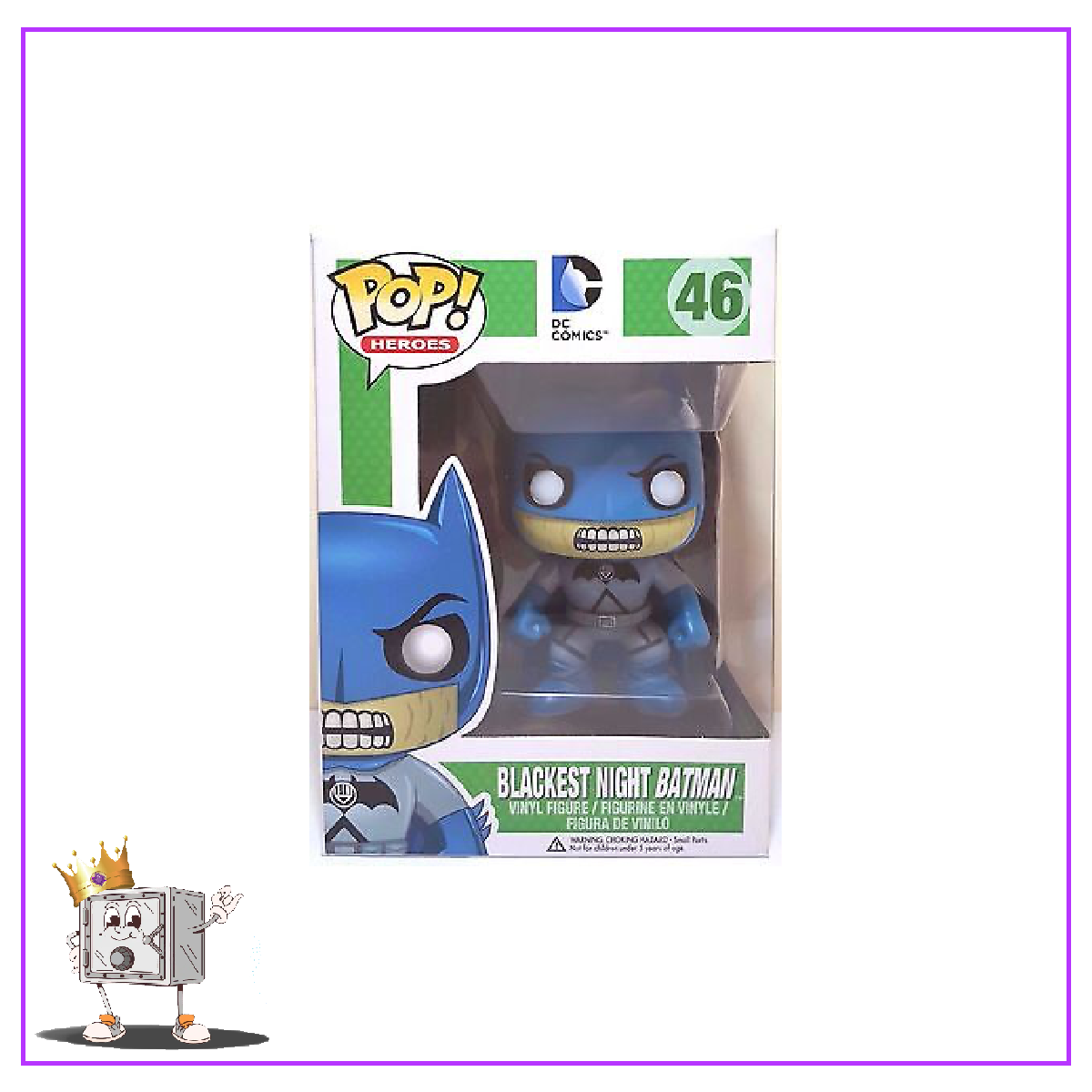 Funko Pop! DC Heroes Comics - Blackest Night Batman #46
