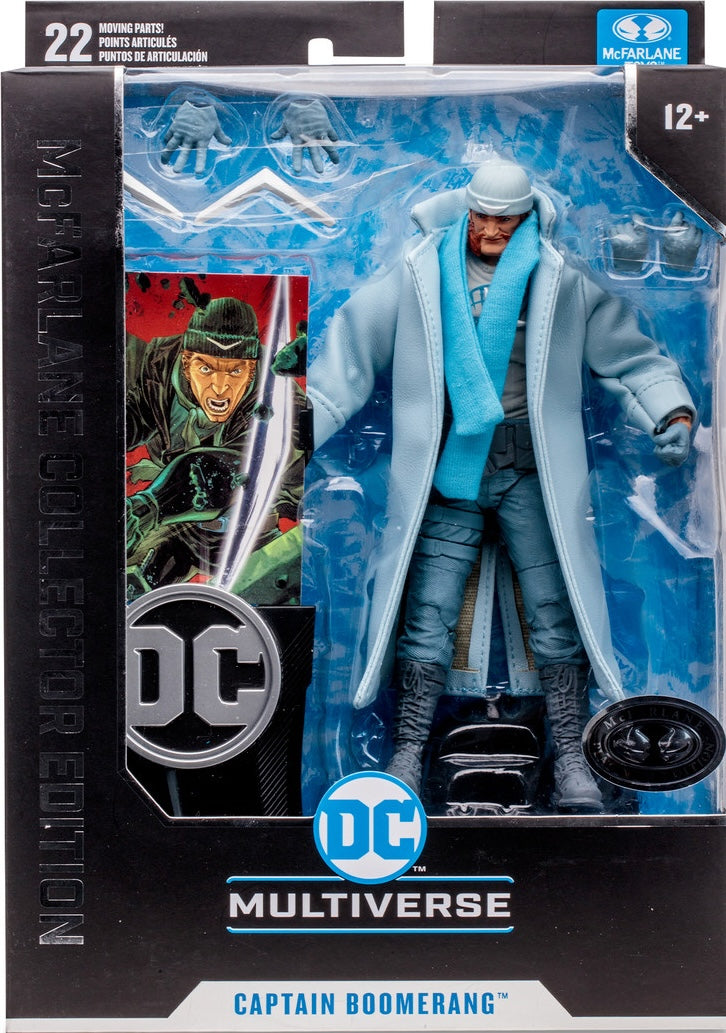 McFarlane Toys DC Multiverse Captain Boomerang Platnum Collector Edition Action Figure