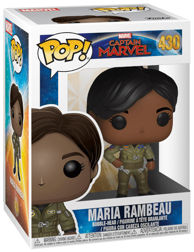 Funko Pop! Movies Marvel Captain Marvel Maria Rambeau #430